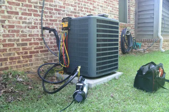 Ac unit outside 